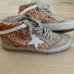 SHU SHOP- Glitter Star Shoes, Size:8
